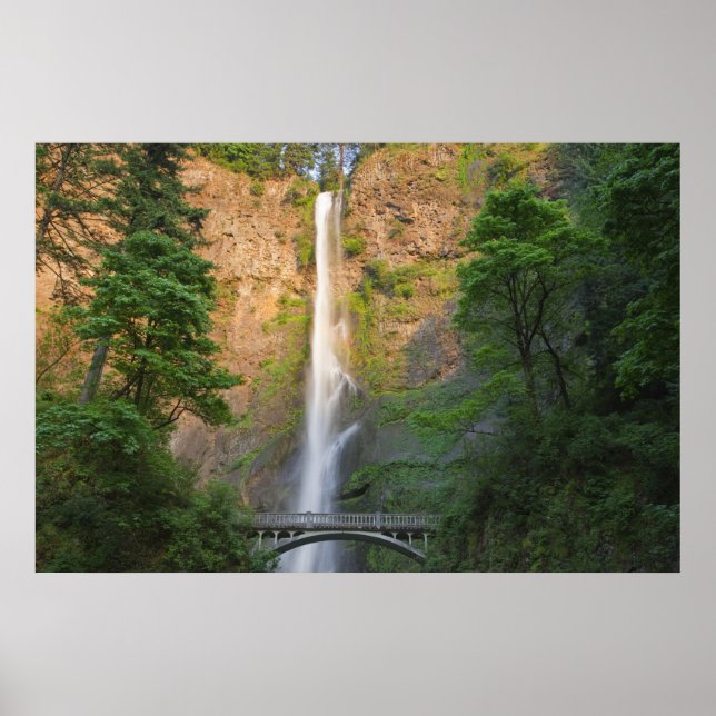Póster EUA, Oregon, Columbia River Gorge, Multnomah (Frente)