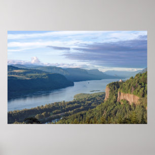 Póster EUA, Oregon, Columbia River Gorge, Vista House