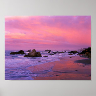 Poster EUA, Oregon, Harris State Beach, Brookings.