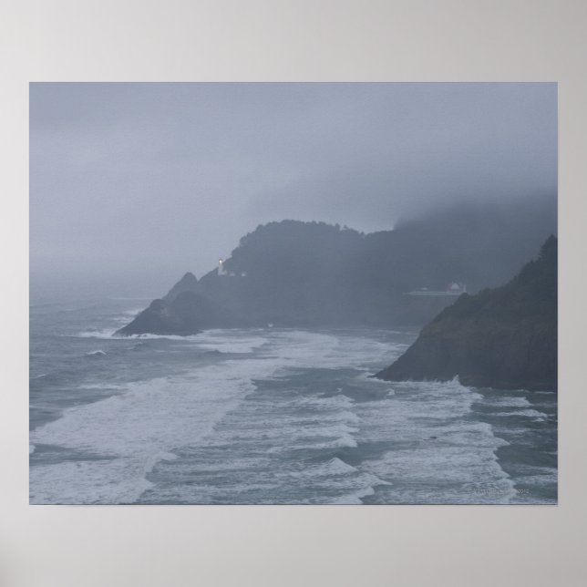 Poster EUA, Oregon, Heceta Head (Frente)
