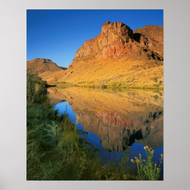 Póster EUA, Oregon, Owyhee River Canyon (Frente)