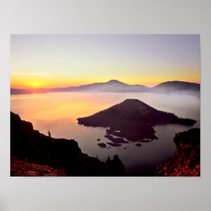 Poster EUA, Oregon, Parque Nacional Crater Lake 3
