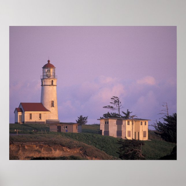 Póster EUA, Oregon, Região de Port Orford, Cabo Blanco (Frente)