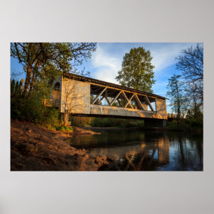 Póster EUA, Oregon, Scio, Larwood Wayside, Larwood