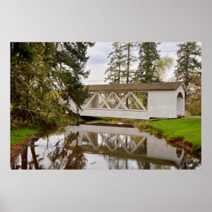 Póster EUA, Oregon, Scio, Ponte Hannah