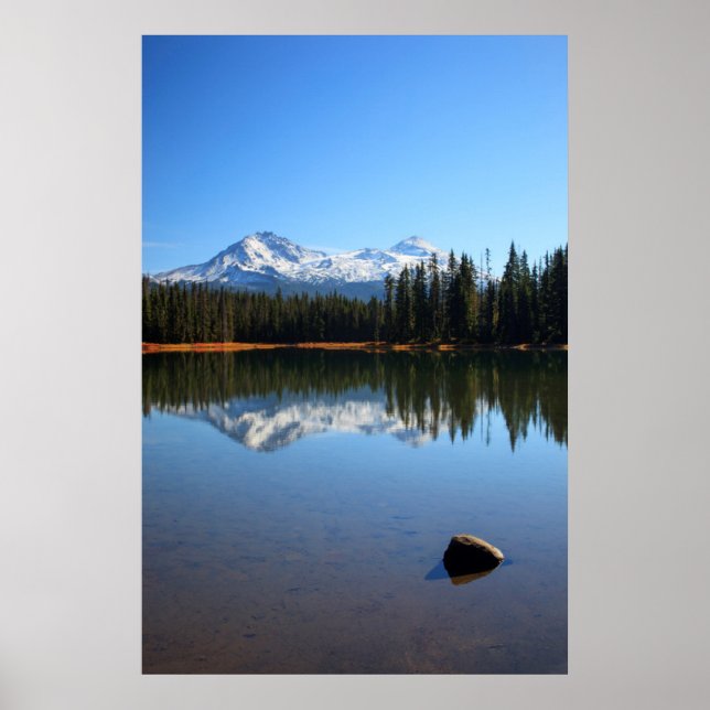 Poster EUA, Oregon, Willamette National Forest 2 (Frente)