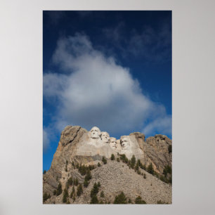 Póster EUA, South Dakota, floresta nacional de Black