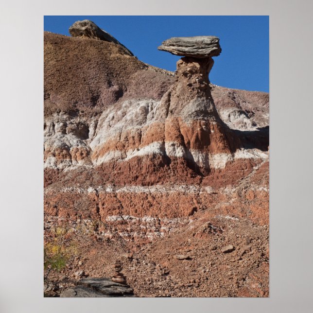 Poster EUA, Texas, Panhandle, Hoodoo (Frente)