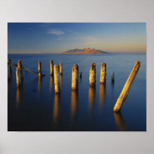 Poster EUA, Utah, Excelente Basin, Saltair, Excelente Sal