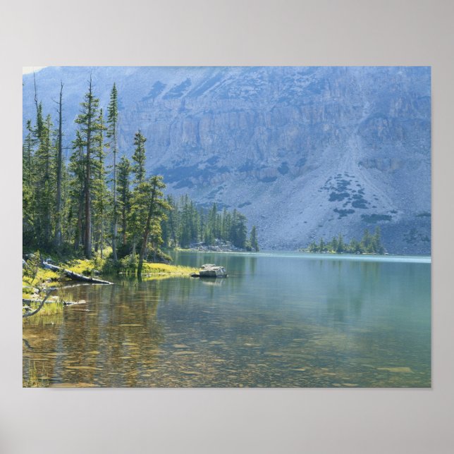 Poster EUA, Utah, Floresta Nacional Ashley, High Uintas (Frente)