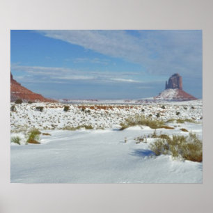 Póster EUA, Utah, Monument Valley. Programas Sagebrush