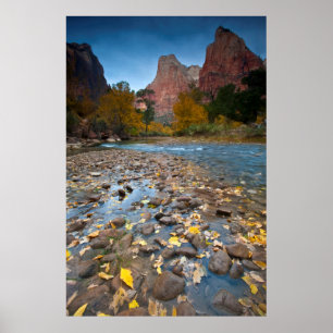 Poster EUA, Utah, Parque Nacional de Zion. O Sentinela 2