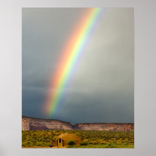 Poster EUA, Utah, Parque Tribal Navajo Monument Valley. 2