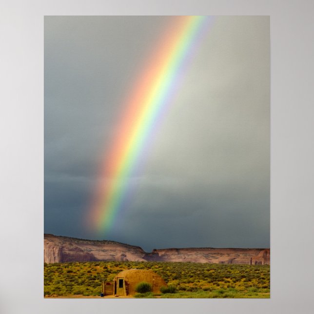 Poster EUA, Utah, Parque Tribal Navajo Monument Valley. 2 (Frente)