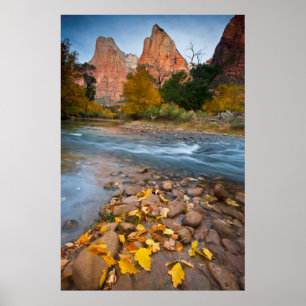 Póster EUA, Utah, Zion National Park. O Sentinel 1