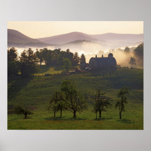 Póster EUA, Virgínia, Condado de Giles, Fazenda