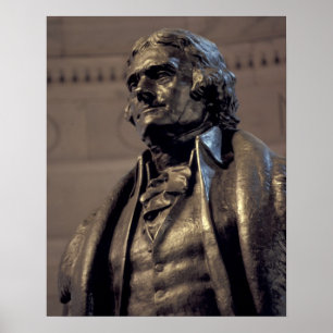 Poster EUA, Washington DC. Memorial Thomas Jefferson.