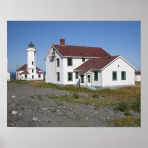 Póster EUA, Washington, Port Townsend, Point Wilson