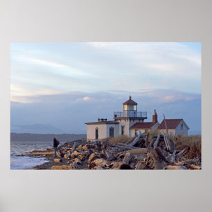 Póster EUA, Washington, Seattle, Puget Sound 2