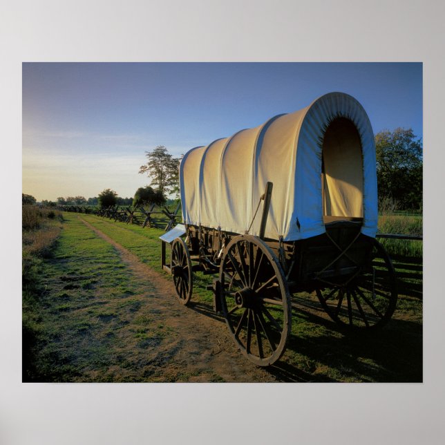 Poster EUA, Washington, Whitman Mission National (Frente)