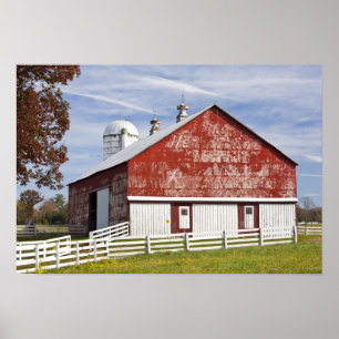 Póster EUA, West Virginia, Arbovale. Monongahela