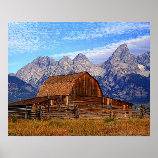 Póster EUA, Wyoming, Grand Teton National Park. (Frente)