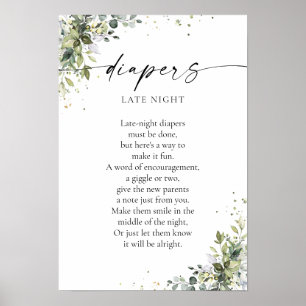 Poster Eucalipto Chá de fraldas