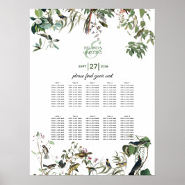 Poster Eucalyptus deixa vegetação arcaica