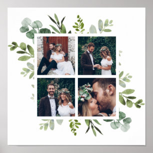 Poster Eucalyptus Green Foliage Wedding 4 Foto