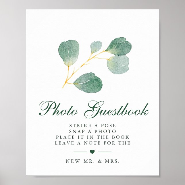 Poster Eucalyptus Greenery Foto de Guestbook (Criador carregado)