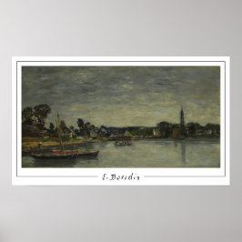 Poster Eugène Boudin Zedign Cartaz de Arte #244-2