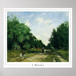 Poster Eugène Boudin Zedign Cartaz de Arte #28-2