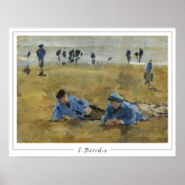 Poster Eugène Boudin Zedign Cartaz de Arte #295-2