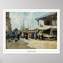 Poster Eugène Boudin Zedign Cartaz de Arte #31-2