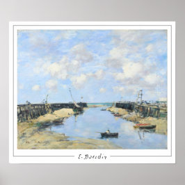 Poster Eugène Boudin Zedign Cartaz de Arte #520-2