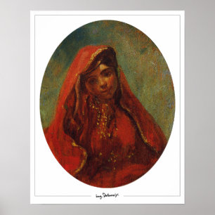 Poster Eugène Delacroix Zedign Cartaz de Arte #674