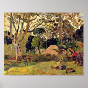Póster Eugene H Paul Gauguin - A grande árvore