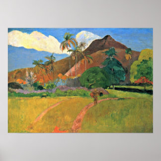 Póster Eugene Paul Gauguin - Vaso da flor pela janela