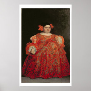 Póster Eugenia Marti'nez Vallejo, chamado La Monstrua