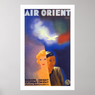 Poster ~ Euorpe - Oriente de Oriente do ar