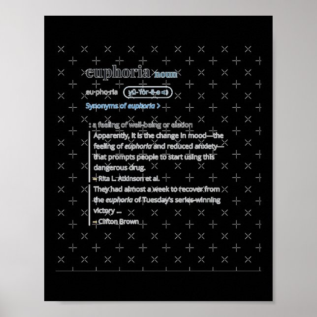 Poster Euphoria (Frente)