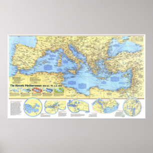 Poster Europa: 1982 - Mediterrâneo histórico ...