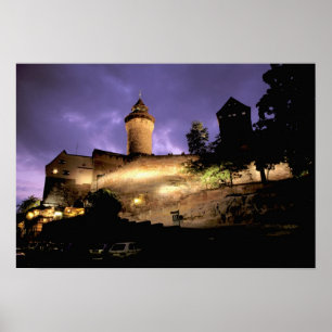 Póster Europa, Alemanha, Numero, Castelo Imperial