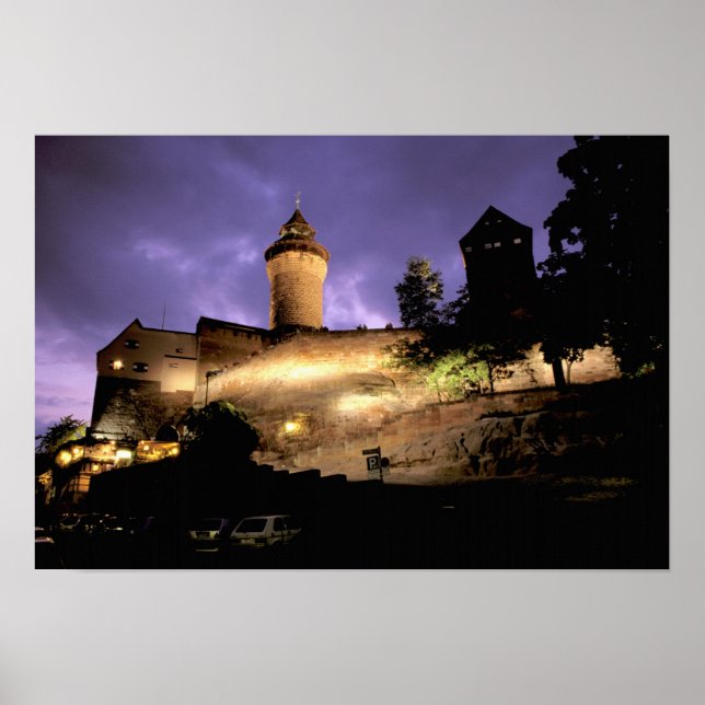 Póster Europa, Alemanha, Numero, Castelo Imperial (Frente)