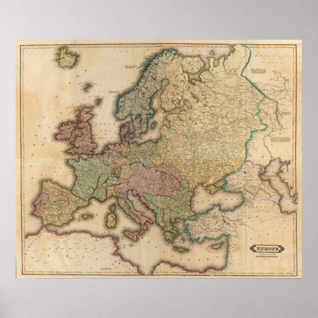 Póster Europa composta 2 (Frente)