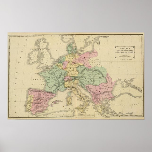 Poster Europa continental (Frente)
