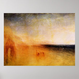 Poster Europa e o touro por Joseph Mallord Turner