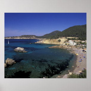 Poster Europa, Espanha, Ilhas Baleares, Ibiza, Cala de