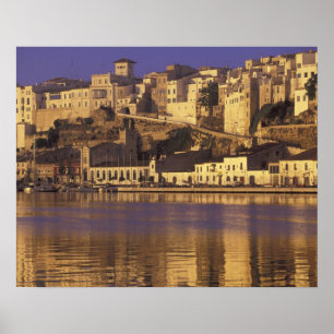 Póster Europa, Espanha, Ilhas Baleares, Minorca, Mao. Ama