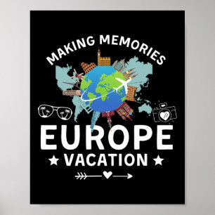 Poster Europa Férias 2025 Memórias do Fazer Holida
